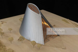 Miho Museum, Japan (Timber), 1:50 - 1