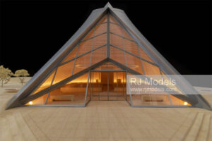 Miho Museum, Japan (Timber), 1:50 - 2