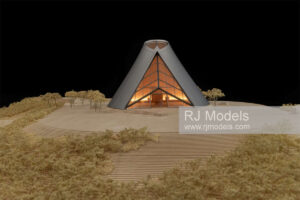 Miho Museum, Japan (Timber), 1:50 - 4
