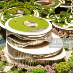 ParkLand Group Guangzhou Pengrui Financial City 1:130 - 2