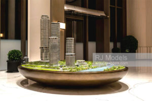 ParkLand Group Guangzhou Pengrui Financial City 1:130 - 3