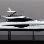 Princess Y72 Yacht Model, 1:60 - 1