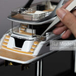 Princess Y72 Yacht Model, 1:60 - 4