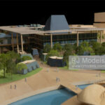 RHS, Hangzhou Competition Model, 1:300 - 2