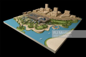 RHS, Hangzhou Competition Model, 1:300 - 3