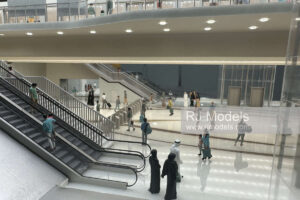 RTA Dubai Metro Station 1:75 - 2