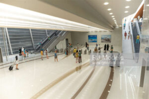 RTA Dubai Metro Station 1:75 - 4