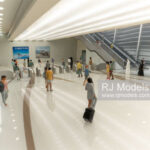 RTA Dubai Metro Station 1:75 - 5