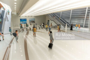 RTA Dubai Metro Station 1:75 - 5