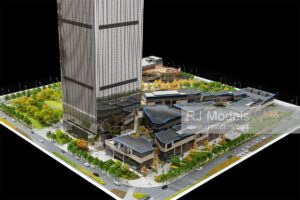 Ruian Optics Valley Innovation World Wuhan, China 1:150 - 3