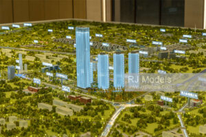 VANZHONG,  Xi'an,  Master Planning Models 1:1000 - 2