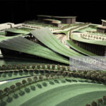 Zaha Hadid, Pujiang Cultural Centre, 1:300 - 2
