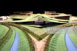 Zaha Hadid, Pujiang Cultural Centre, 1:300 - 3