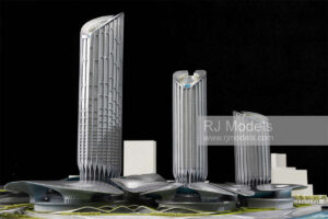 Zaha Hadid Jinshan, Shanghai 1:500 - 3