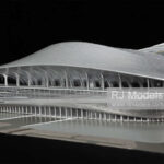 Zaha Hadid Xi'an Sports Center 1:500 - 2
