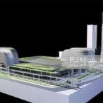 Zaha Hadid Huanggang Port, Shenzhen 1:500 - 2