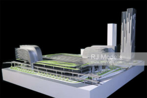 Zaha Hadid Huanggang Port, Shenzhen 1:500 - 2