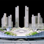 Zaha Hadid Xili Transport Hub 1:500 - 2