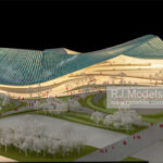 Zaha Hadid, Hangzhou Performing Arts Center, 1:250 - 2