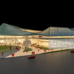 Zaha Hadid, Hangzhou Performing Arts Center, 1:250 - 3