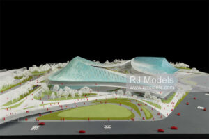 Zaha Hadid, Hangzhou Performing Arts Center, 1:250 - 4