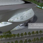 GDADRI Guangzhou Football Park 1:200 - 2