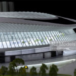 GDADRI Guangzhou Football Park 1:200 - 3