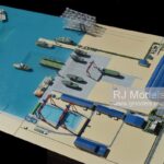 Baku Shipyard Azerbaijan 1:1000 - 1