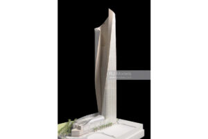 SOM Al Hamra Tower Kuwait 1:1000 - 1