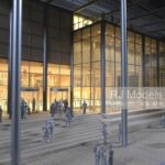 Foster + Partners, Carre D'Art Du Nimes, France, 1:100 - 2