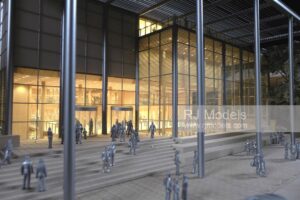 Foster + Partners, Carre D'Art Du Nimes, France, 1:100 - 2