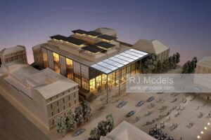 Foster + Partners, Carre D'Art Du Nimes, France, 1:100 - 1