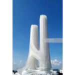 Zaha Hadid, OPPO Headquarters, Shenzhen  1:500  - 1