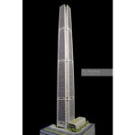 SOM Nanjing Greenland Tower 1:400 - 1
