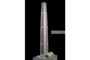SOM Nanjing Greenland Tower 1:400 - 1