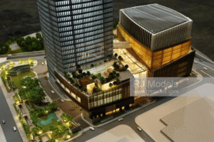 KPF CTF International Financial Center Guangzhou 1:300 - 1