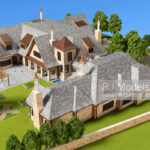 R. Bratti A, Private House, USA, 1:64 - 2