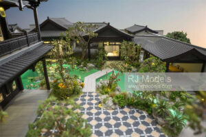 Resort Project, Jiuzhou, China 1:150 - 3