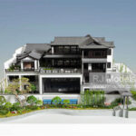 Resort Project, Jiuzhou, China 1:150 - 4