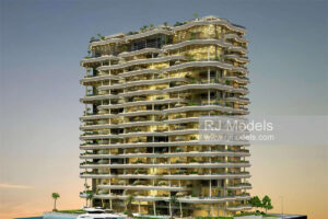 Casa Canal, Dubai, 1:150 - 1