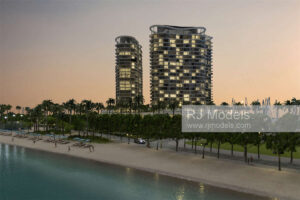 Related, Bahia Mar, Miami, 1:128 - 3