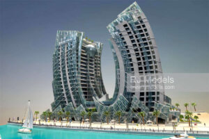 J One Tower, Dubai, 1:150 - 2