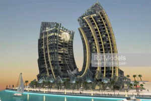J One Tower, Dubai, 1:150 - 1
