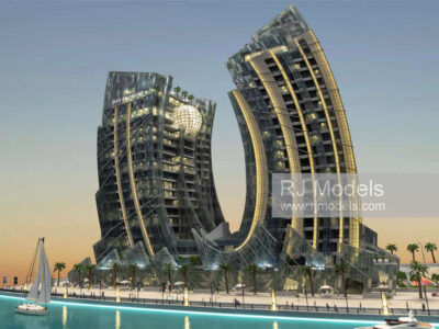 J One Tower, Dubai, 1:150