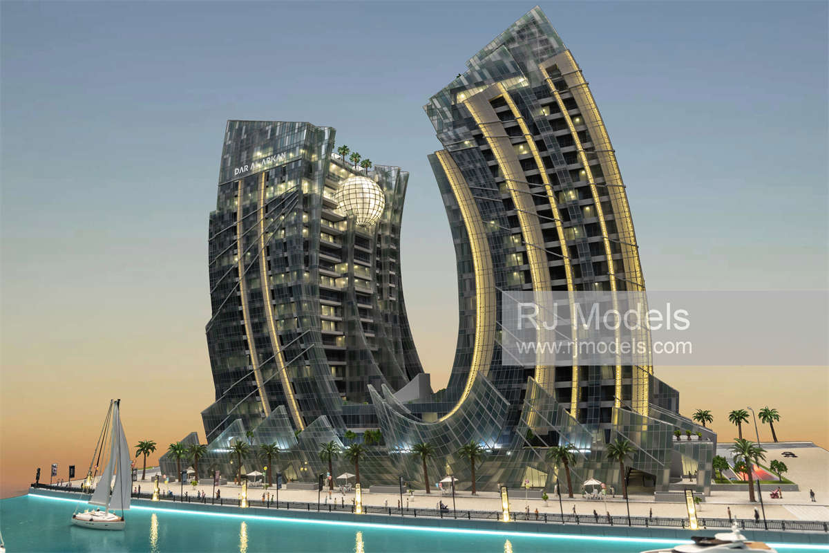 J One Tower, Dubai, 1:150 - Image 1