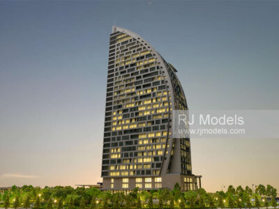 Pasha, The Ritz Carlton Residences, Baku, 1:200