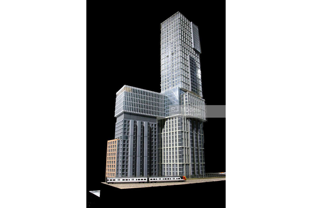 Akkon Bonway North Tower, London, 1:150 - Image 1