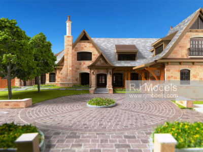 R. Bratti A, Private House, USA, 1:64