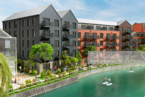Hill, St James Quay, Norwich, UK, 1:100 - 1