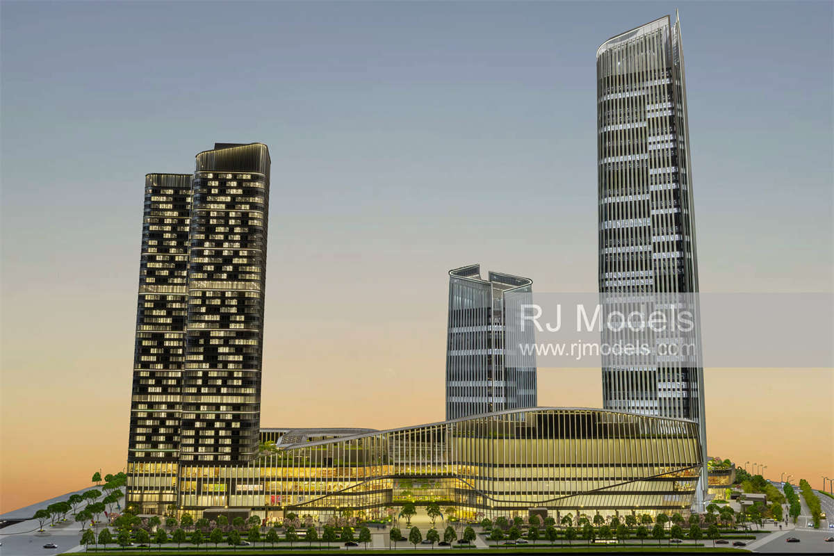 Beijing Office Model, China 1:100 - Image 1